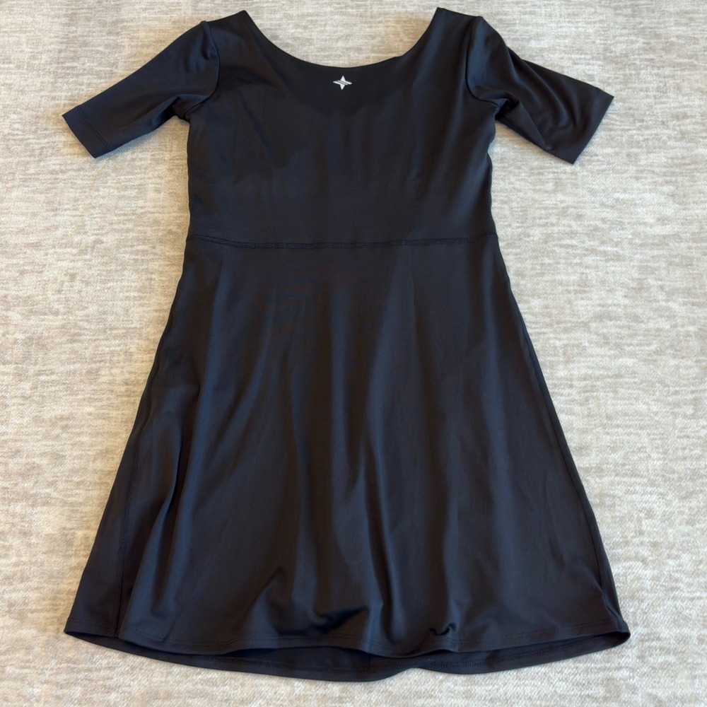 Tuckernuck Black Step In Rosemary Sport Dress Black Shorts Support Bra XS NWT - Picture 8 of 12